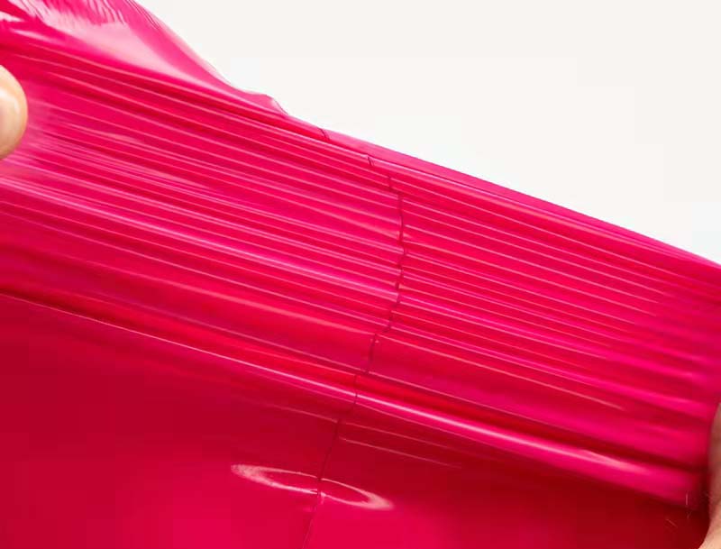 韶关玫红色快递袋-05